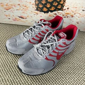 Nike air max torch 4 atmosphere Grey red running shoes
